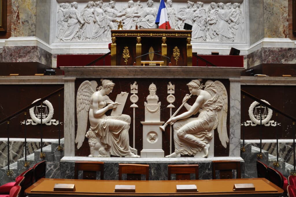 Fauteuil président de l'Assemblée nationale